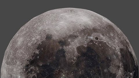 Model a realistic moon in 1 minute in blender 2.8 | Moon 3d modeling