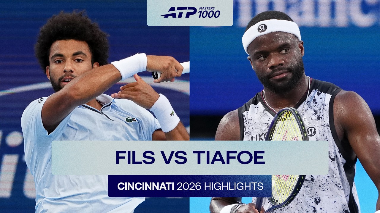 Arthur Fils vs Frances Tiafoe Highlights | Cincinnati 2026 Final