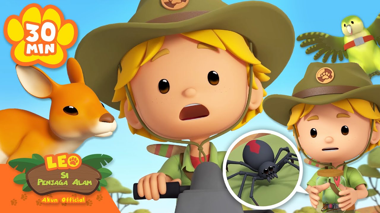 RANGER JUNIOR AUSTRALIA FAVORIT SEMUA ORANG, KYLE! 🦘 | Leo Si Penjaga Alam | Kartun Anak