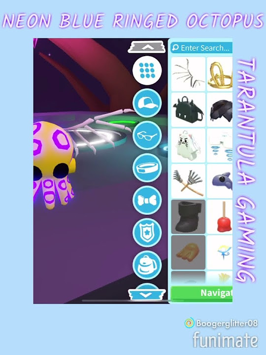 NEON BLUE RINGED OCTOPUS ADOPT ME roblox adoptme adoptmeneons