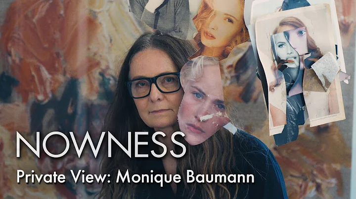 Step into collage artist Monique Baumann's studio ...