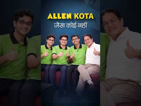 JEE 2026 Toppers Reveal: Kota's role in their success with BM Sir | ALLEN