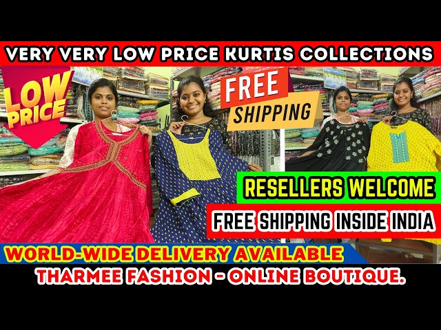 Looking for stylish kurtis Store Online with International Courier?