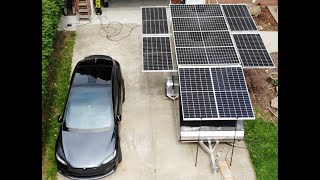 2022 Model X and 4,550 Watt Solar Trailer build (Episode 13).  Solar Trailer 2.0 coming Soon!