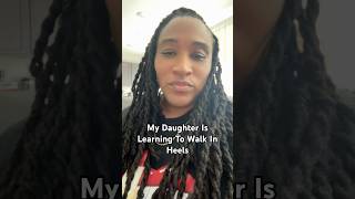 Learning To Walk In Heels #contentcreator #lifestyle #autism #family #autismparenting