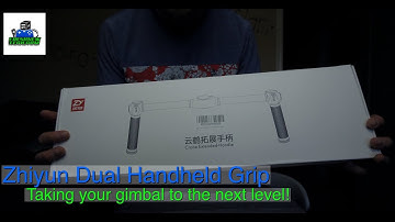 Take your gimbal to the next level! Unboxing the Zhiyun Dual Handheld Grip!