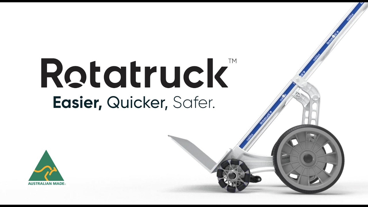 Discover Rotatruck, the ergonomic hand trolley. Easier. Quicker. Safer ...
