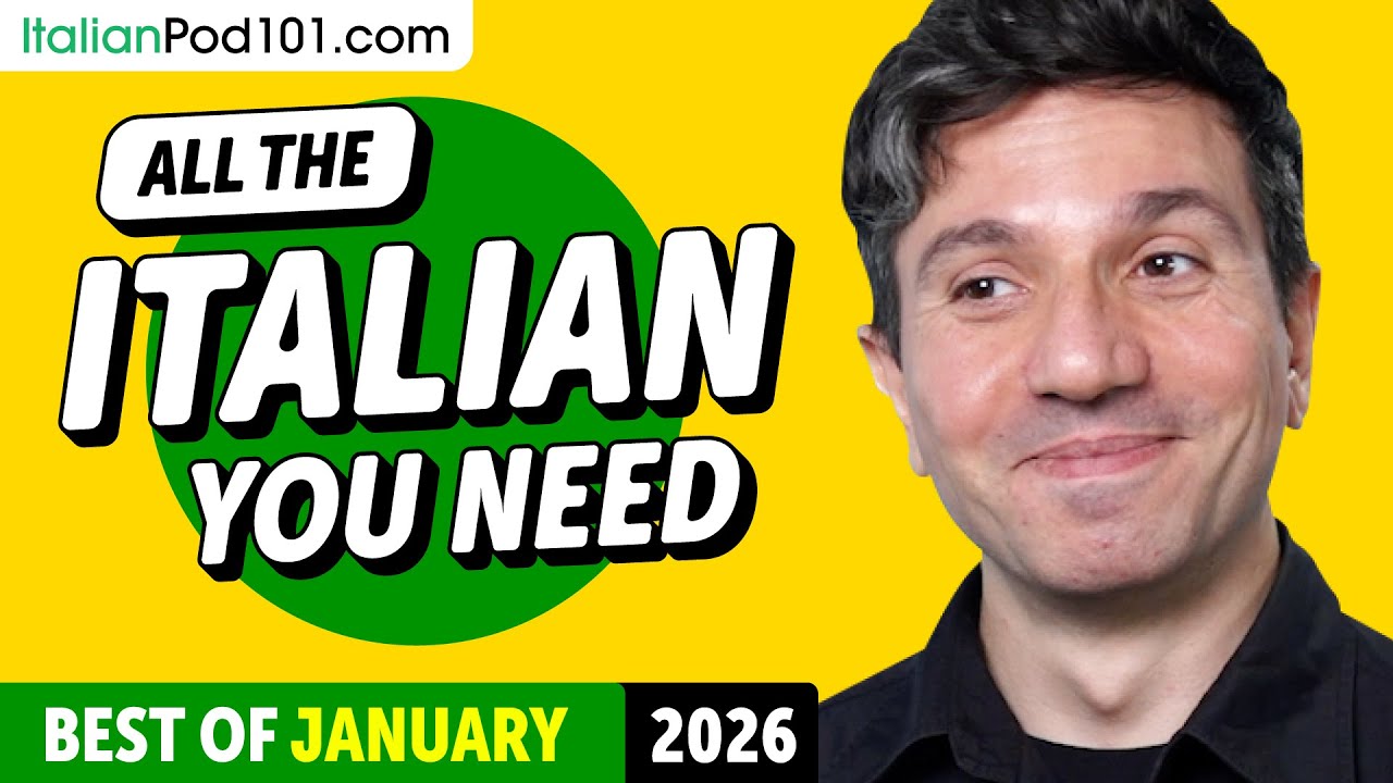 Your Monthly Dose of Italian - Best of January 2026