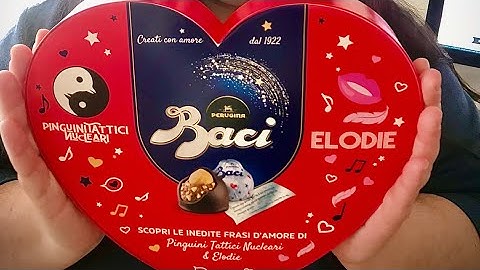 BUON SAN VALENTINO A TUTTI!! CON I BACI PERUGINA CON LE FRASI D’ AMORE INEDITE DEI...😘❤️