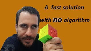 how to slove 3 by 3 Rubik cube with no algorithm