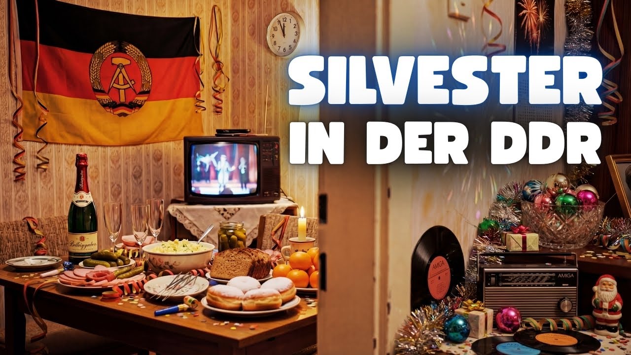Silvester in der DDR: So feierte man zwischen Mangel und Tradition