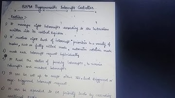 8259A Programmable Interrupt Controller