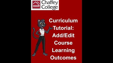 How to Add Course Learning Outcomes (CLOs)