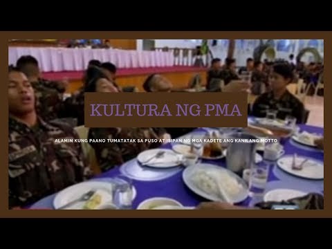 Ang kultura ng mga kadete ng Philippine Military Academy