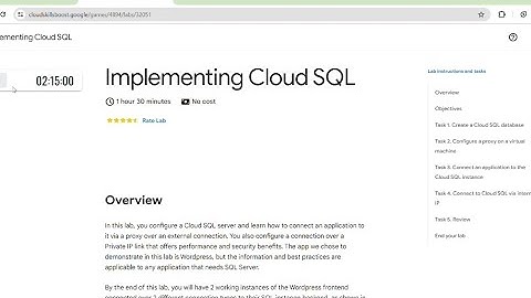 Implementing Cloud SQL | 2024 | #qwiklabs #arcades #arcades2024