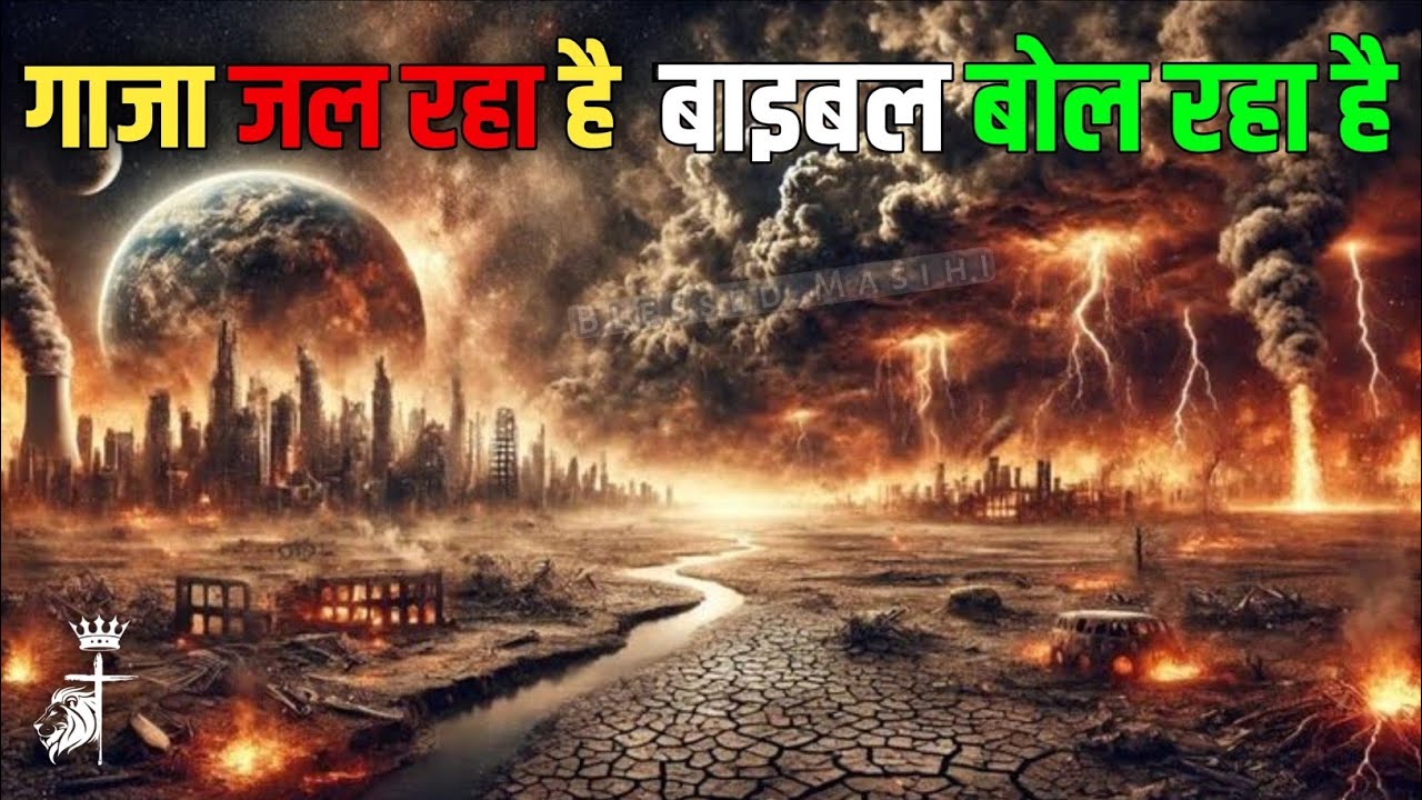 गाज़ा और इज़राइल पर बाइबल की भविष्यवाणियाँ।। Gaza's Destiny Written In The Bible।। Blessed Masihi