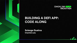 Code Along: Building a DeFi App