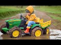 Leo&#39;s Mud Adventure | Kids&#39; Tractor, Lost Toy Cars &amp; Rainy Rescue!