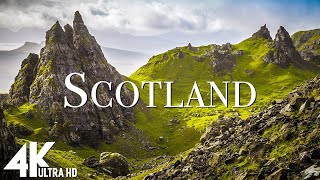 FLYING OVER SCOTLAND (4K UHD) - Relaxing Music Along With Beautiful Nature Videos - 4K Video HD
