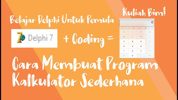 Belajar Delphi Pemula - Membuat Login dengan Delphi 7 #DelphiPemula