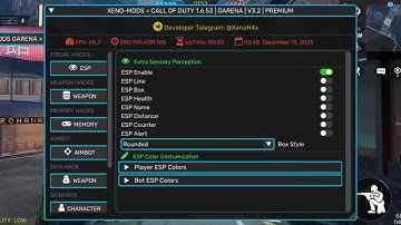 NEW UPDATE! | Call of Duty: Mobile MOD MENU 1.0.53 1.6.53 | 1.8.53 | 1.7.53 NO BAN VIP ANDROID/IOS