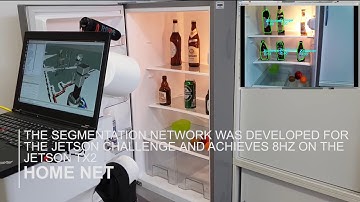 Robot brings autonomously beer from the fridge NVIDIA Jetson Challenge