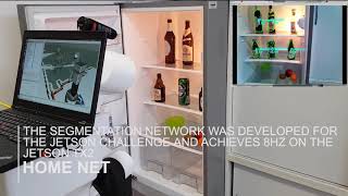 Robot brings autonomously beer from the fridge NVIDIA Jetson Challenge