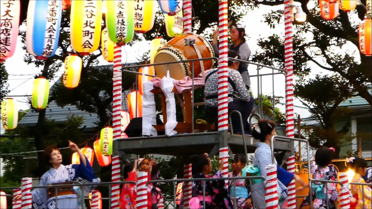 碑文谷公園 盆踊り大会 21年 祭の日
