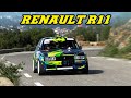 Renault r11 f214  281hp high revving rally car  2024 rallye roches brunes