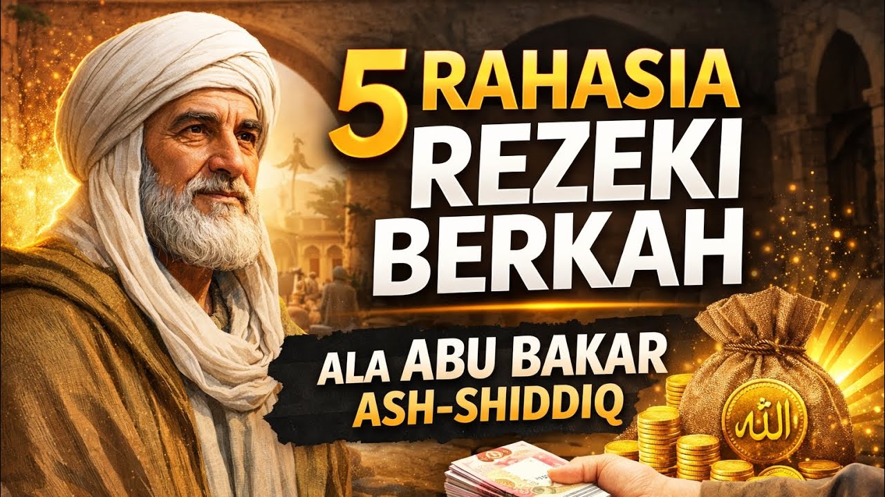 5 Rahasia Rezeki Mengalir Deras Seperti Abu Bakar Ash-Shiddiq | Ceramah Islami Menyentuh Hati