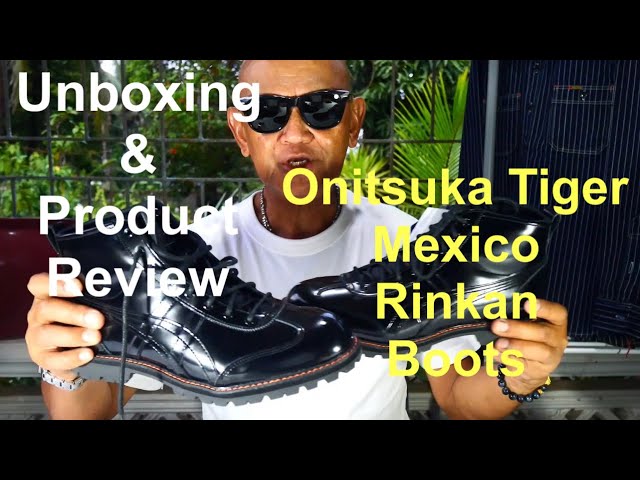 Onitsuka Tiger MEXICO RINKAN Boot Unboxing & Product Review - YouTube