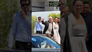 Robert De Niro with Wife coming for an Event 😍♥️ #robertdeniro