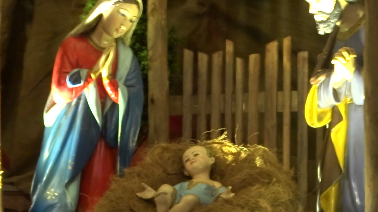 Entronização da imagem do Menino Jesus no Presépio