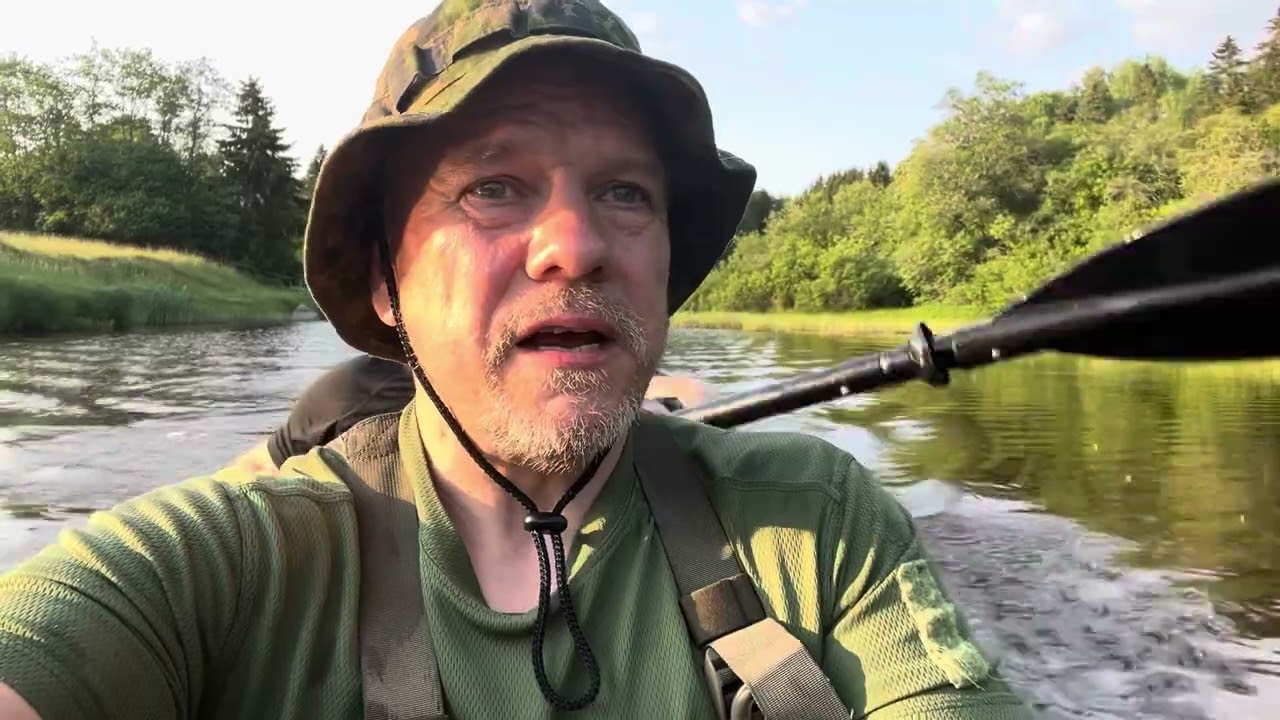 Seal Two pumpattavan kajakin testi; Aurajoki