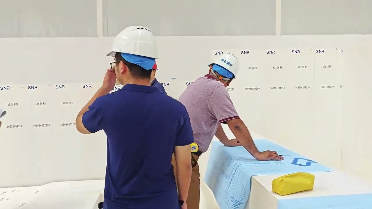 SNR REFRACTORY FUSED AZS BRICKS FOR GLASS FURNACE