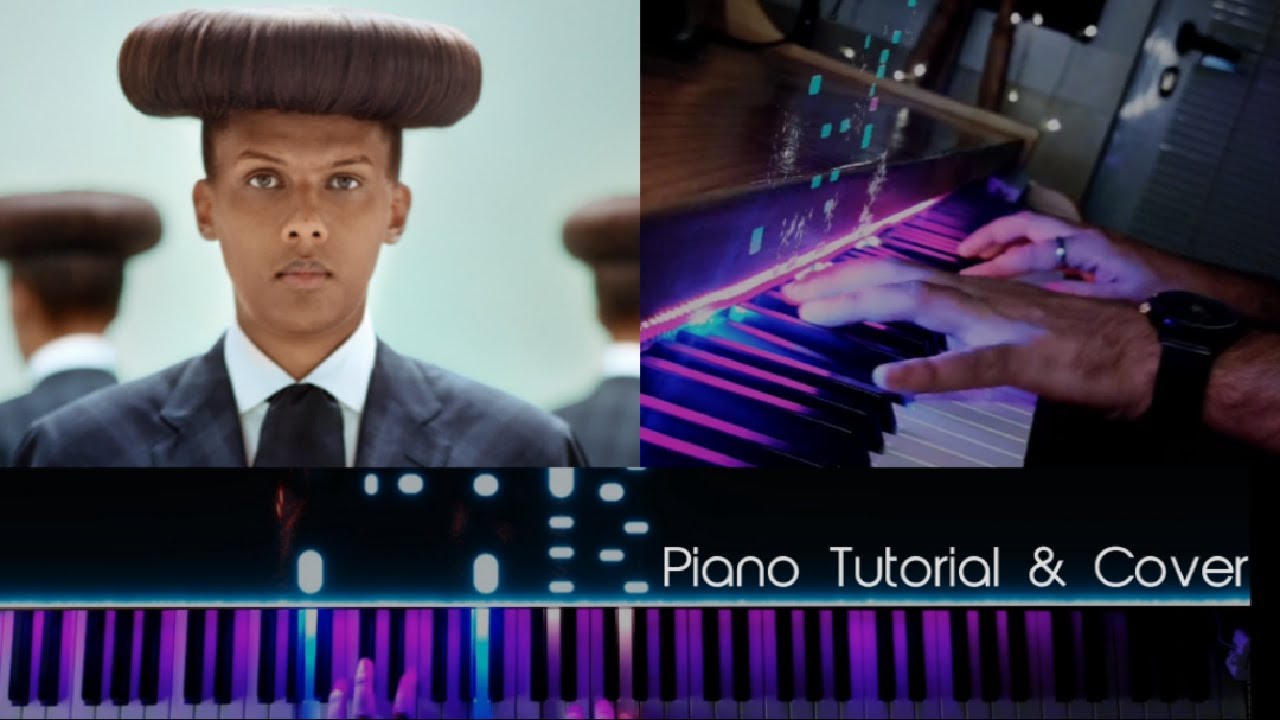 Stromae - Pas vraiment - 🎹  Piano Tutorial & Cover + Sheets