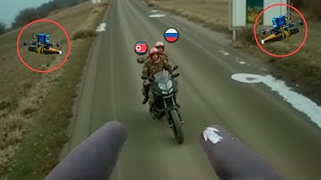 "Ukrainian FPV Drones Brutally Destroy Russian Soldiers"