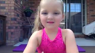 Acro Level 1 Recital Performance