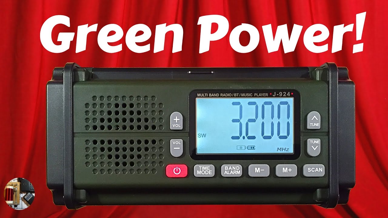 Обзор аварийной радиостанции Prunus J-924 AM FM SW WX BT MP3 10 000 мАч