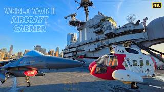 I Visited REAL WWII Aircraft Carrier in New York 🇺🇸 | USS Intrepid Tour 😮 Pakistan to America Series