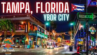 Exploring Ybor City | Tampa Florida | Night Drive 🌴