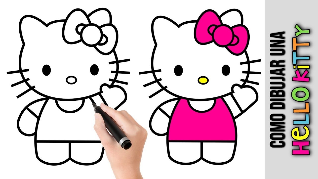 Como Dibujar Una Hello Kitty ☆ Dibujos Fáciles Para Dibujar Paso A Paso -  thptnganamst.edu.vn