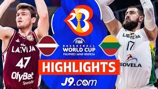 Latvia 🇱🇻 vs Lithuania 🇱🇹 | Class. Games 5-6 | J9 Highlights