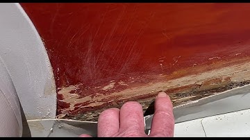 How to repair a leaking transom on an inflatable dinghy