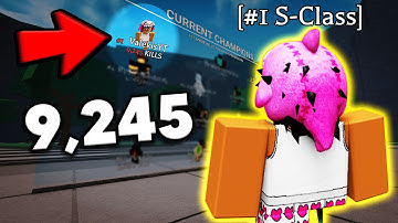 I became the #1 Player in The Strongest Battlegrounds..