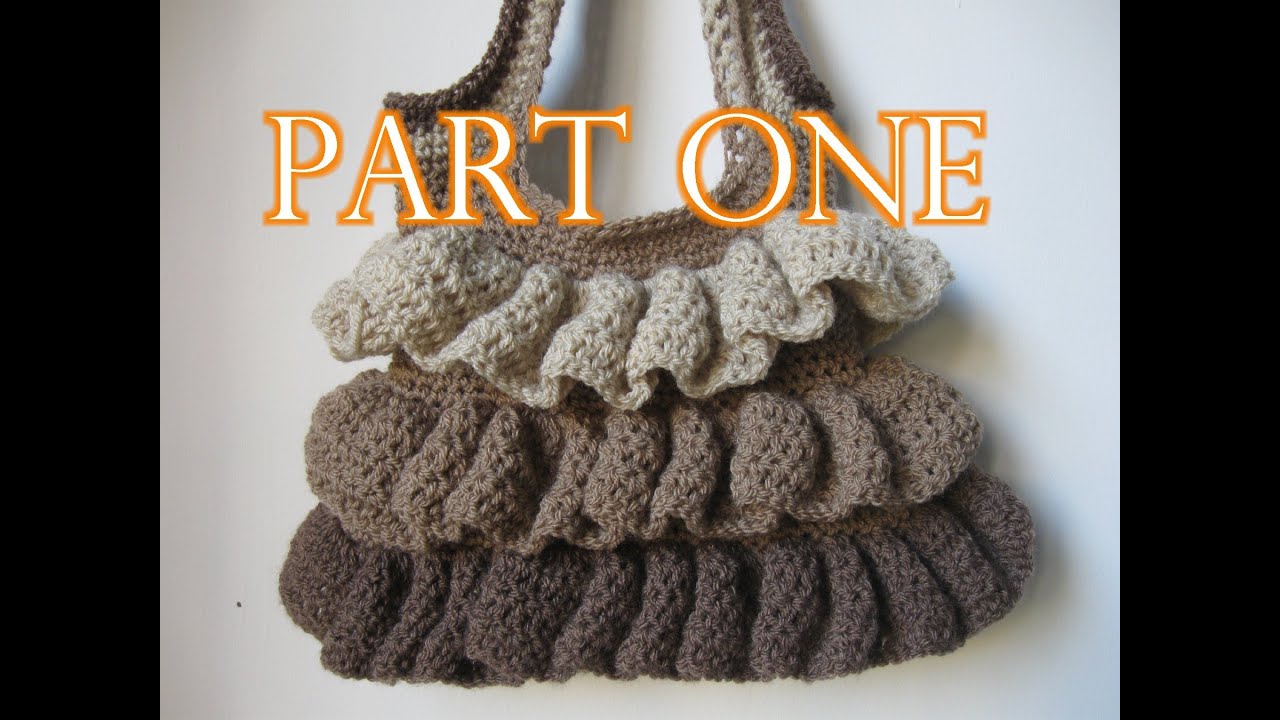 tutorial pattern purse crochet Bag pt YouTube Crochet Tutorial 1 Ruffle tutorial pattern purse crochet Bag pt YouTube Crochet Tutorial 1 Ruffle