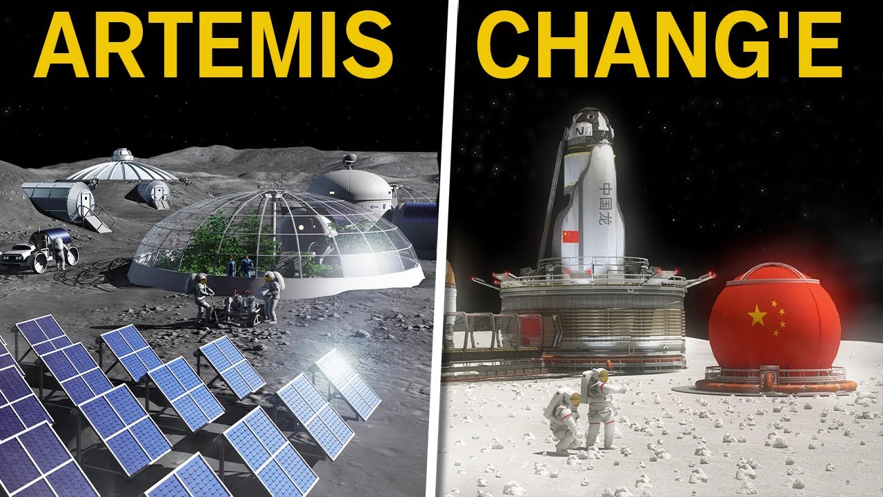 The Race to the Moon: NASA's Artemis VS China's Chang'e! Who Will Win ...