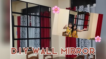 D.I.Y Wall Mirror - Father & Daughter Vlog#07