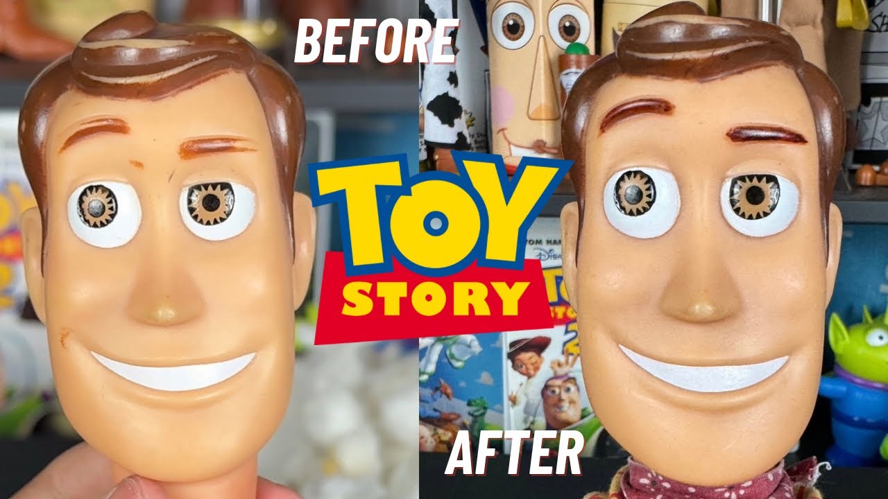 Restoring A 1995 Woody Doll Part 2