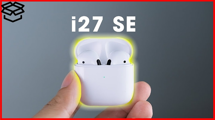 Đánh giá tai nghe i27 pro